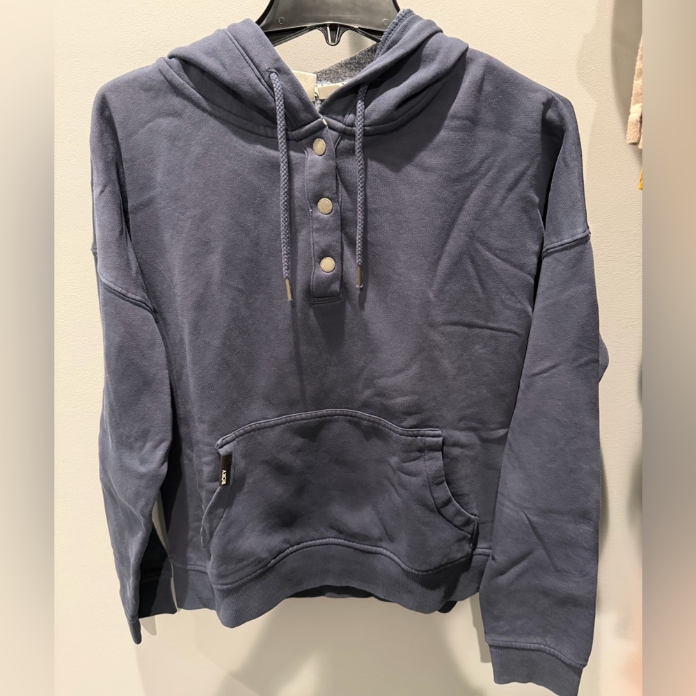 Roxy Blue Hoodie Sweatshirt